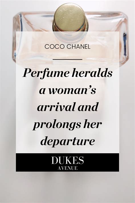 coco chanel parfum quote|More.